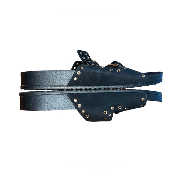 Nicole Miller Women’s Zolar Double Buckle Strap Sandals Size 9/10 - Picture 3 of 6